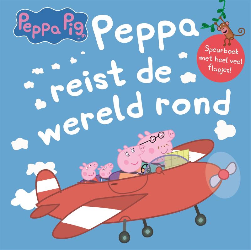 Omslag van Peppa reist de wereld rond