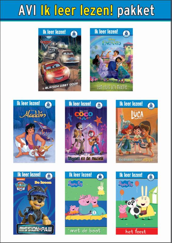 Omslag van AVI Ik leer lezen! (pakket)