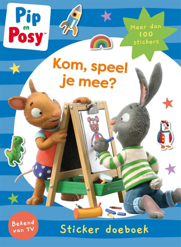 Omslag van Pip & Posy sticker doeboek