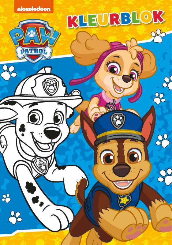 Omslag van PAW Patrol Kleurblok