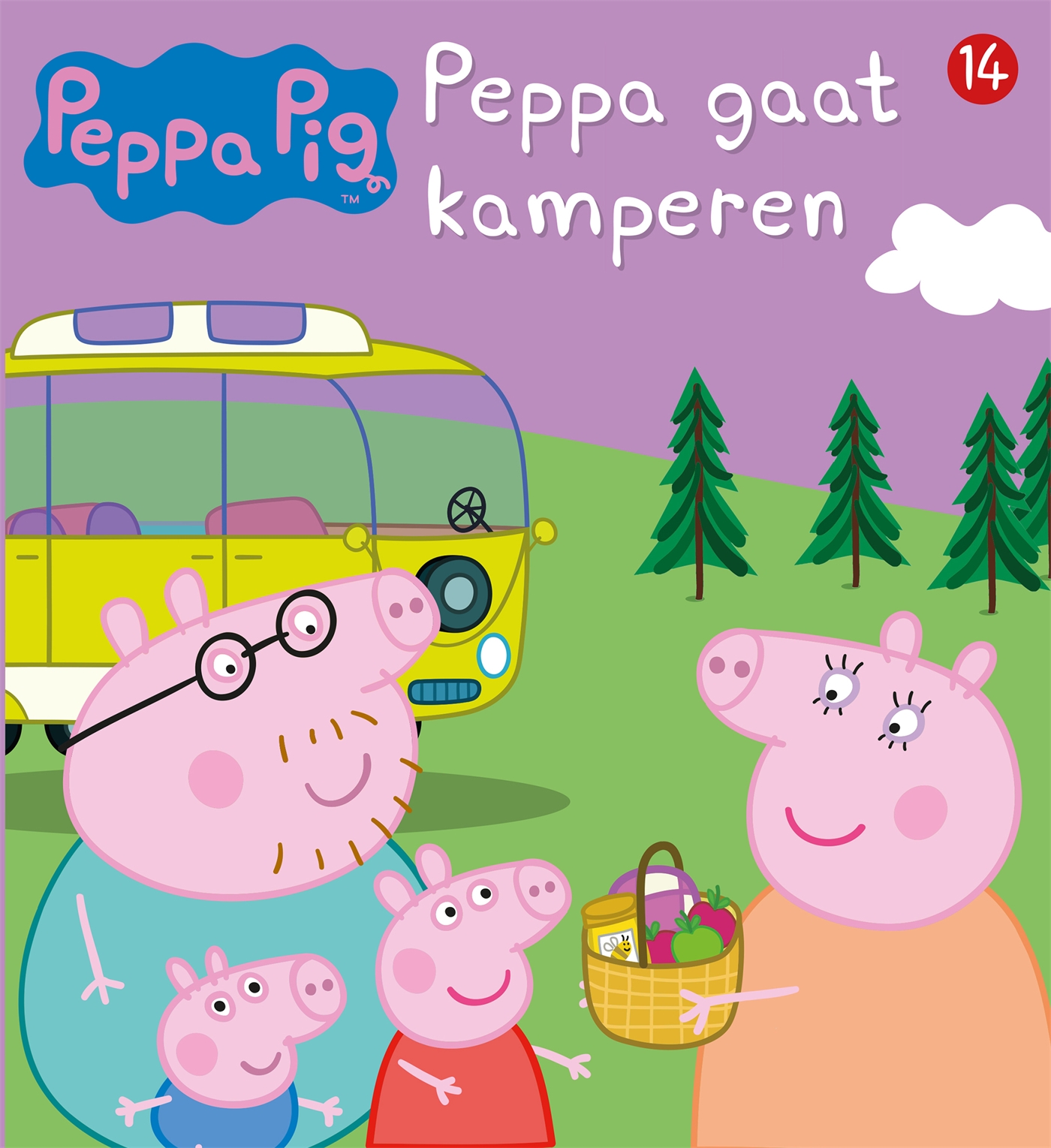 Omslag van Peppa Pig - Peppa gaat kamperen (nr 14)