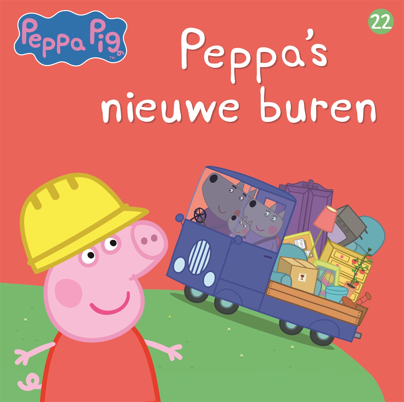 Omslag van Peppa's nieuwe buren