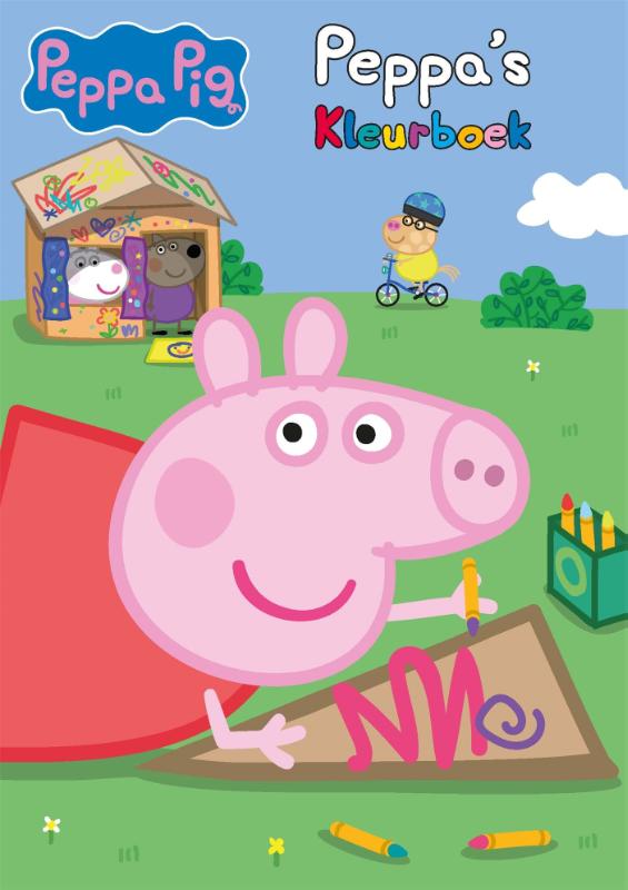 Omslag van Peppa's kleurboek