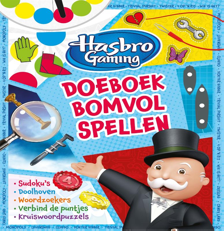 Omslag van Doeboek bomvol spellen