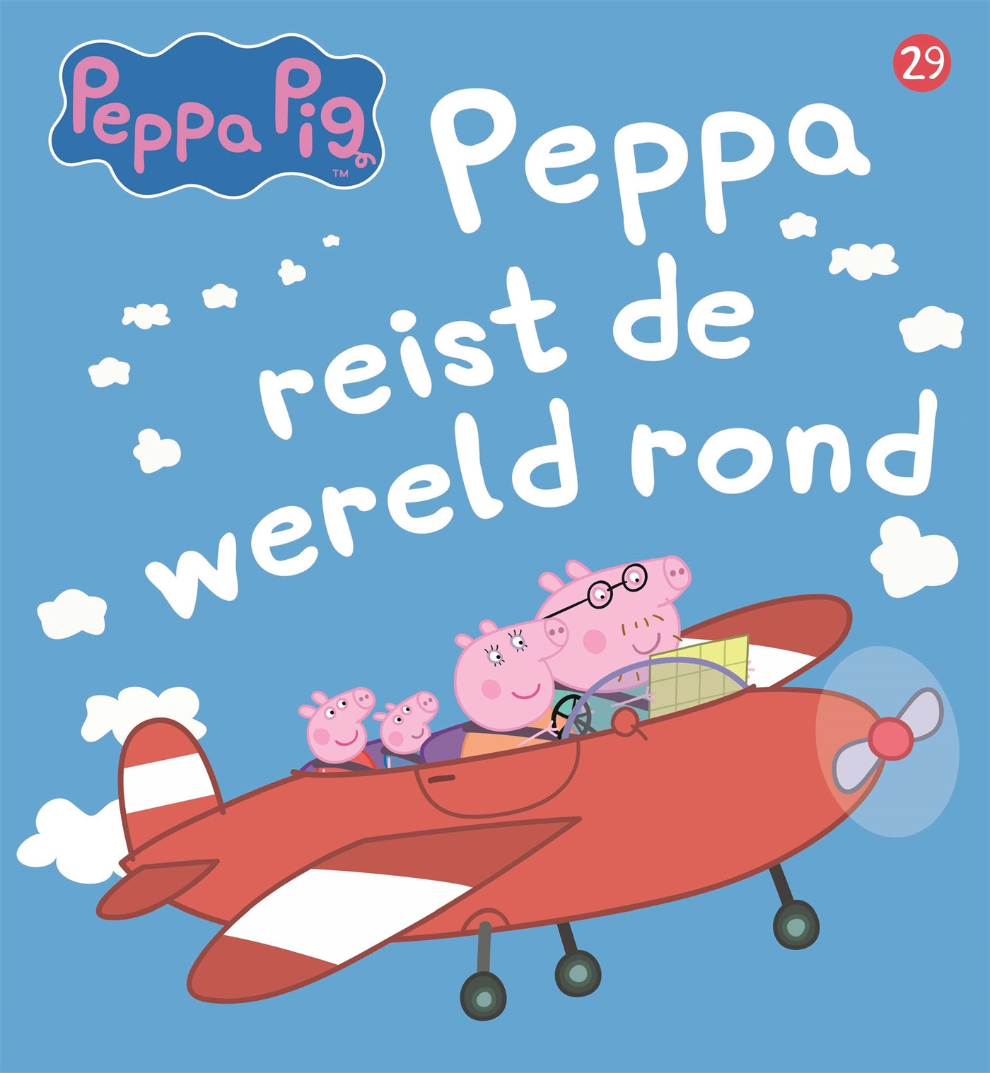 Omslag van Peppa reist de wereld rond