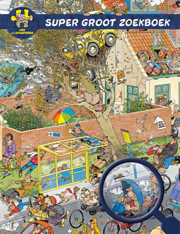 Omslag van Jan van Haasteren Super Groot Zoekboek