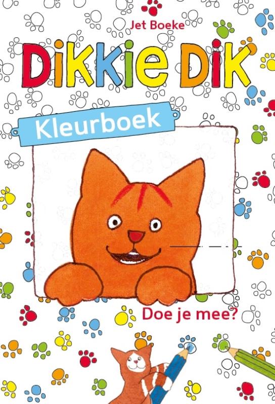 Omslag van Dikkie Dik Kleurboek