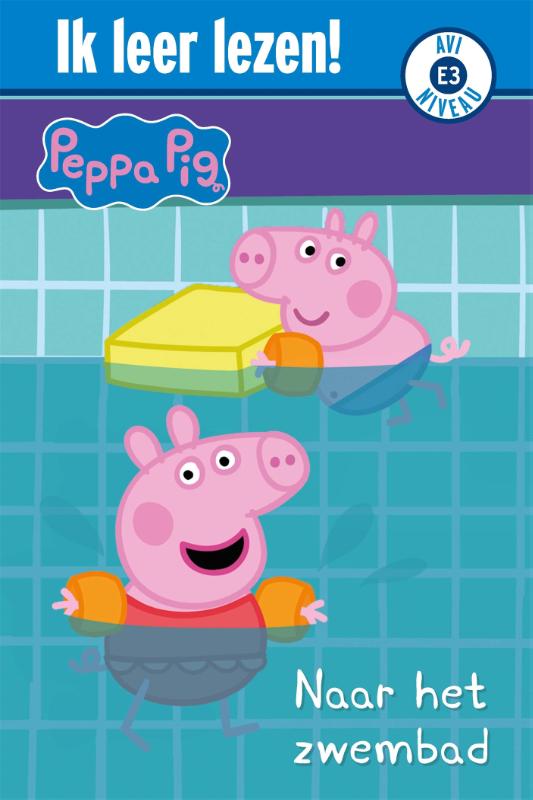 Omslag van Peppa Pig, naar het zwembad