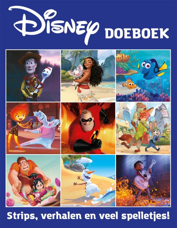 Omslag van Disney doeboek