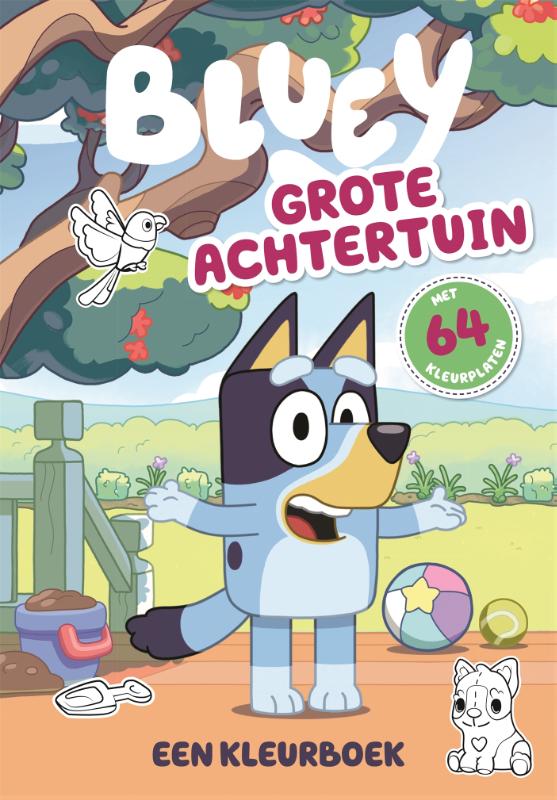 Omslag van Grote achtertuin (kleurboek)