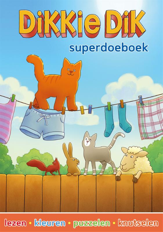 Omslag van Dikkie Dik superdoeboek