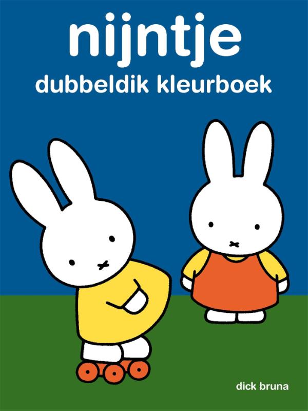 Omslag van nijntje dubbeldik kleurboek