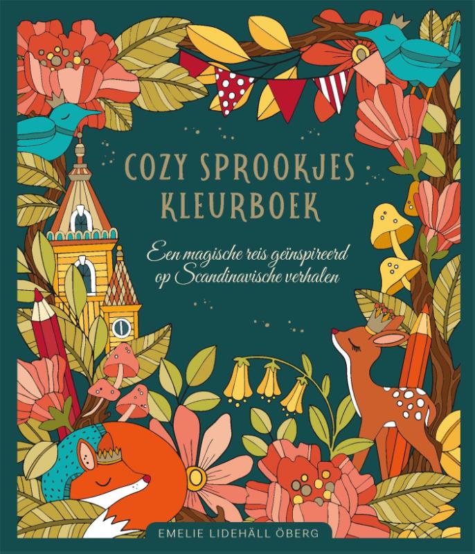 Omslag van Cozy Sprookjes kleurboek