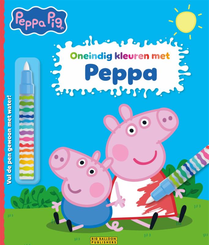 Omslag van Oneindig kleuren met Peppa