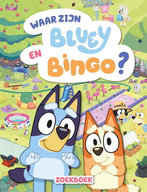 Omslag van Waar zijn Bluey en Bingo?