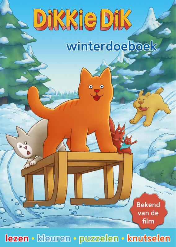 Omslag van Dikkie Dik Winterdoeboek