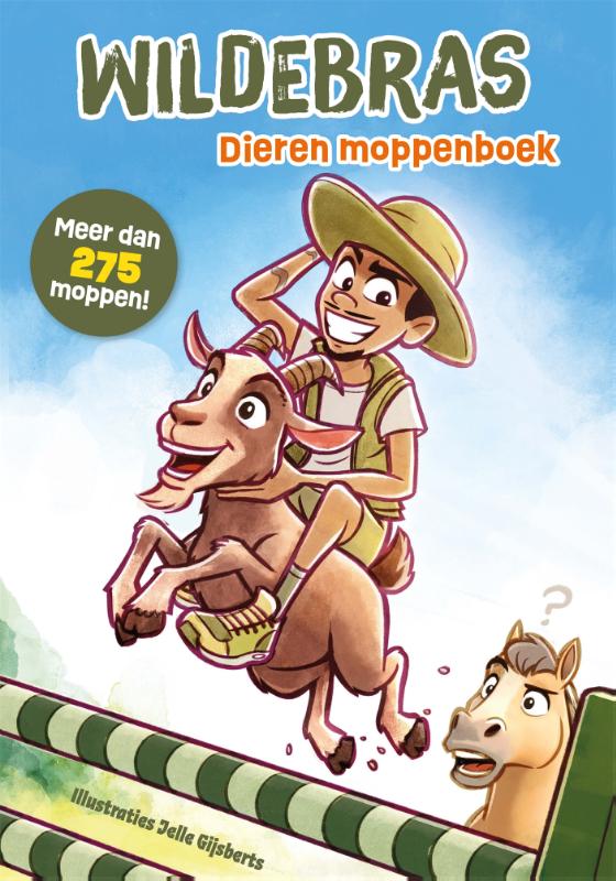 Omslag van Wildebras dierenmoppenboek