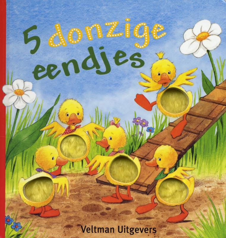 Omslag van 5 donzige eendjes