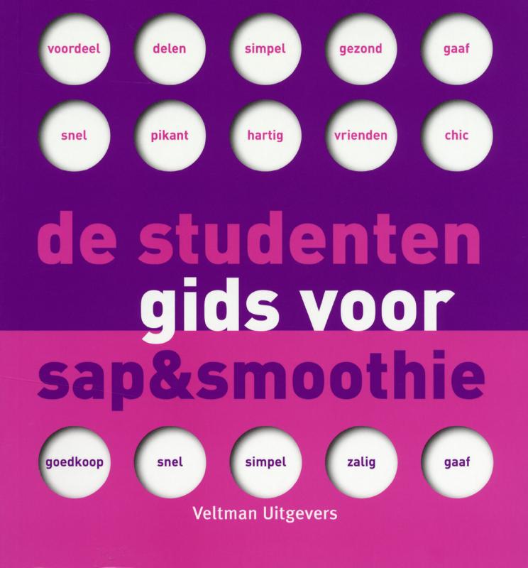 Omslag van De studentengids voor sap & smoothie