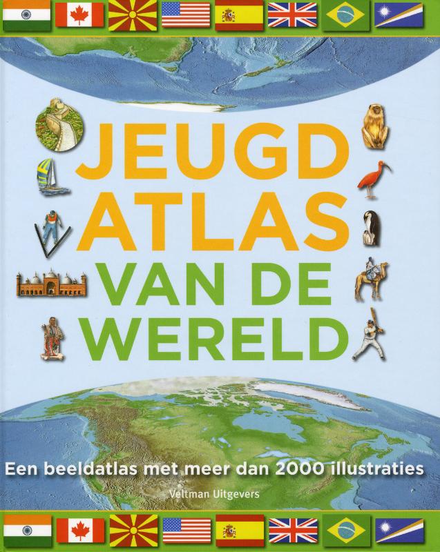 Omslag van Jeugdatlas van de wereld