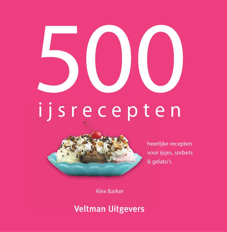 Omslag van 500 ijsrecepten