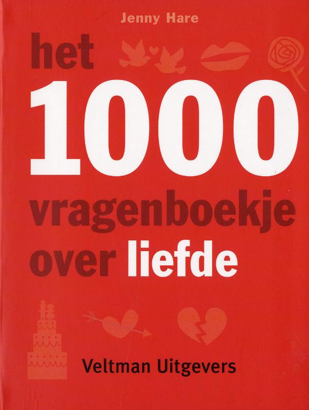 Omslag van Het 1000 vragenboekje over liefde
