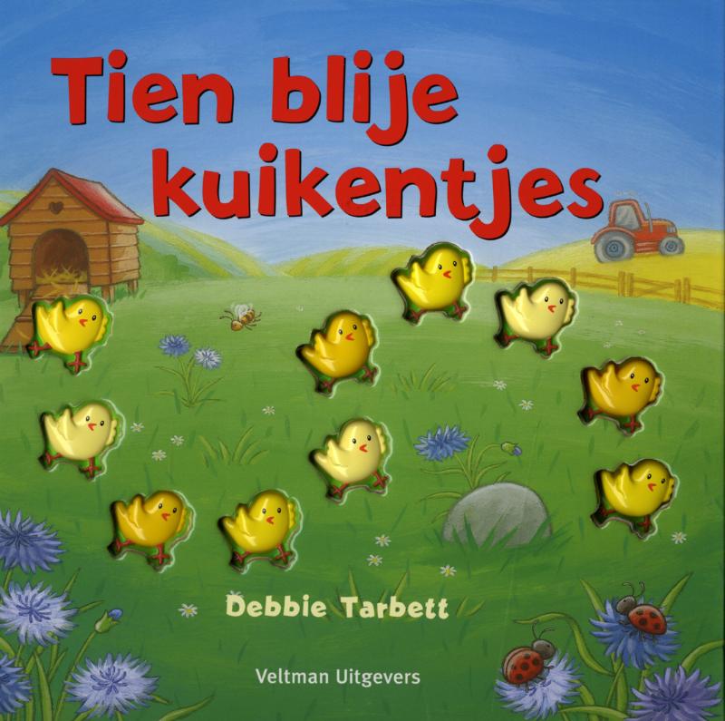 Omslag van Tien blije kuikentjes