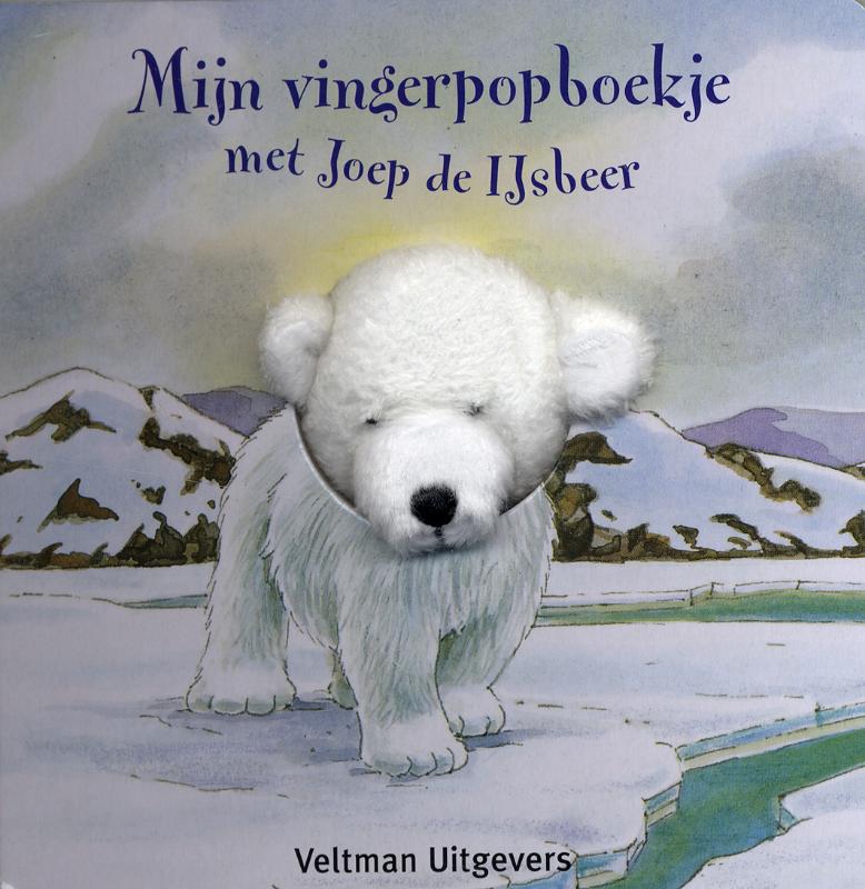 Omslag van Mijn vingerpopboekje met Joep de ijsbeer