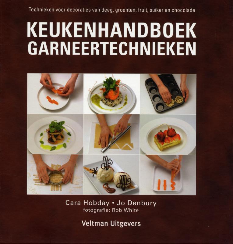 Omslag van Keukenhandboek garneertechnieken