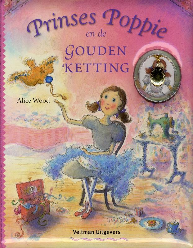 Omslag van Prinses Poppie en de gouden ketting