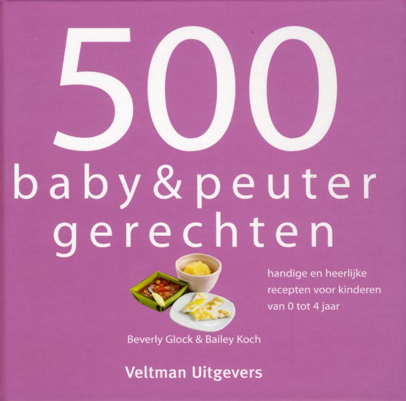 Omslag van 500 baby & peutergerechten