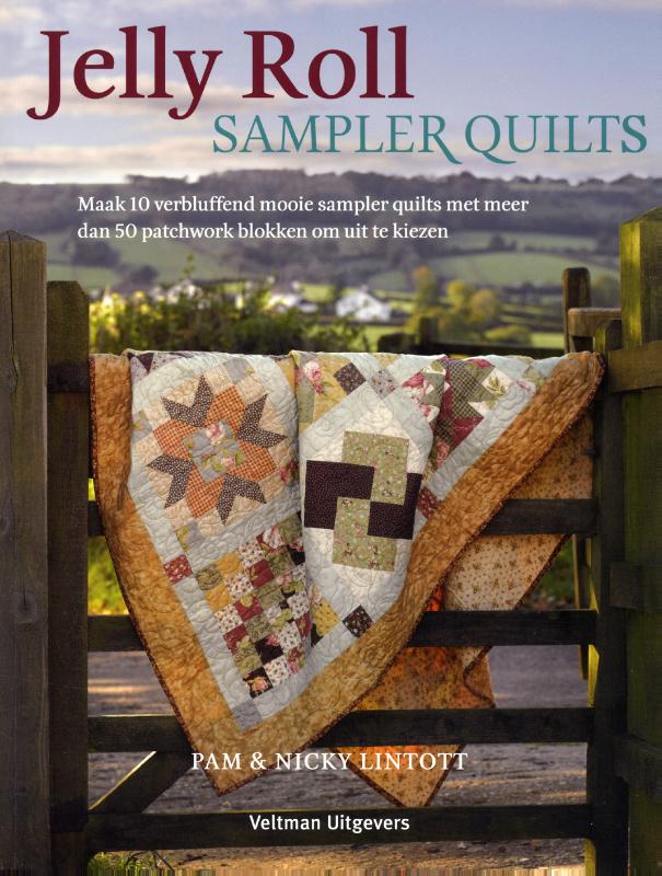 Omslag van Jelly Roll sampler quilts