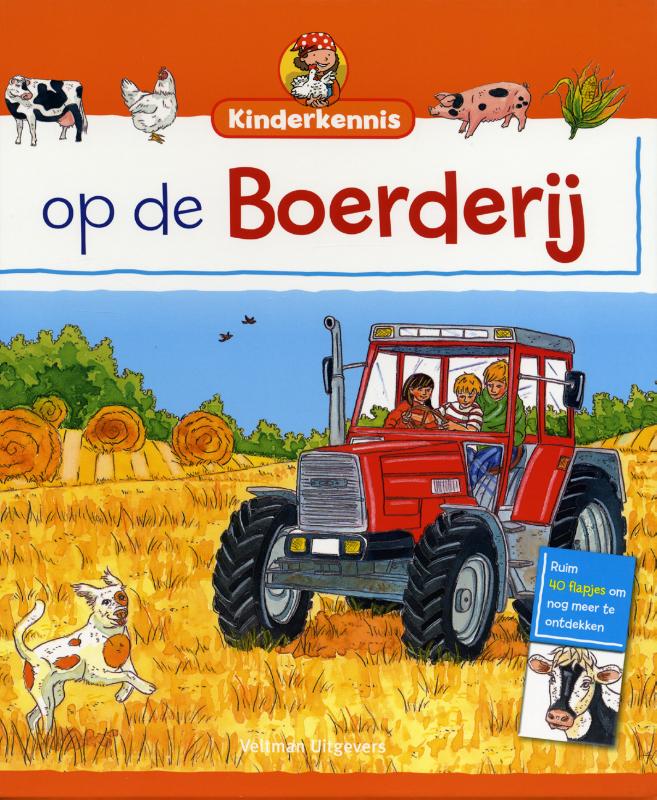 Omslag van Kinderkennis - op de boerderij