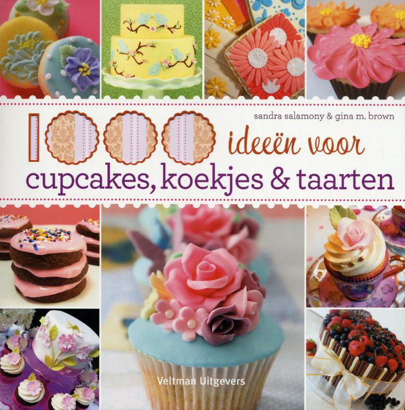 Omslag van 1000 ideeen voor cupcakes koekjes en taarten