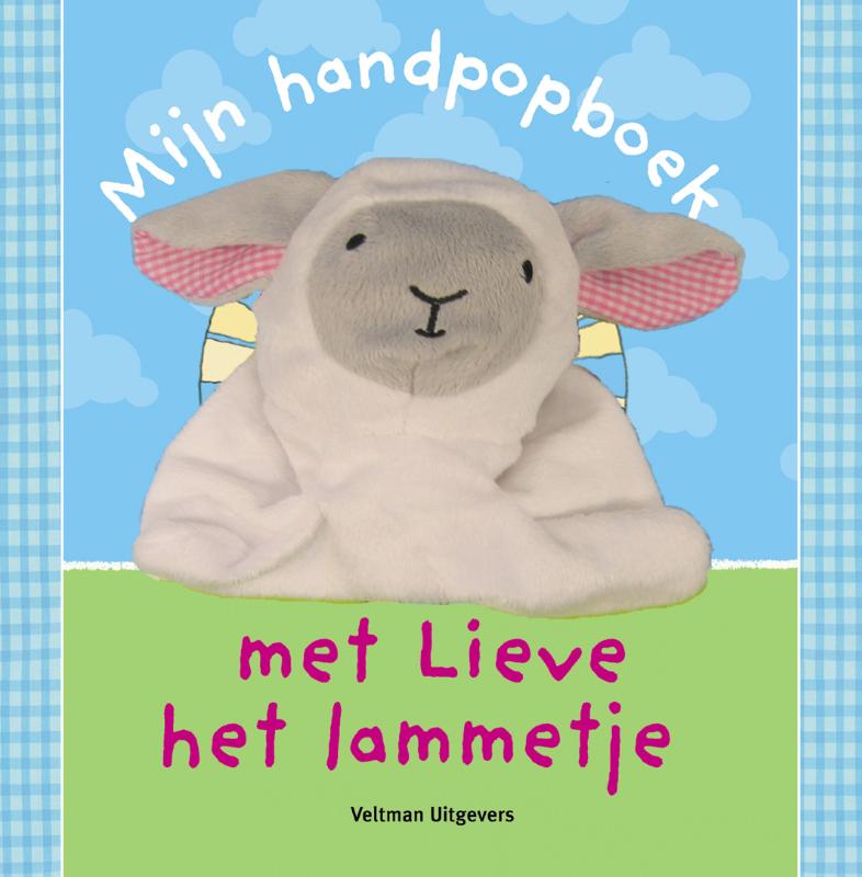 Omslag van Mijn handpopboek met Lieve het lammetje