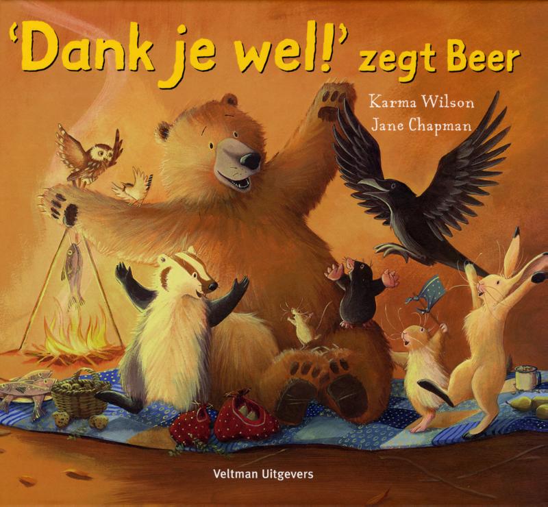Omslag van Dank je wel! zegt Beer