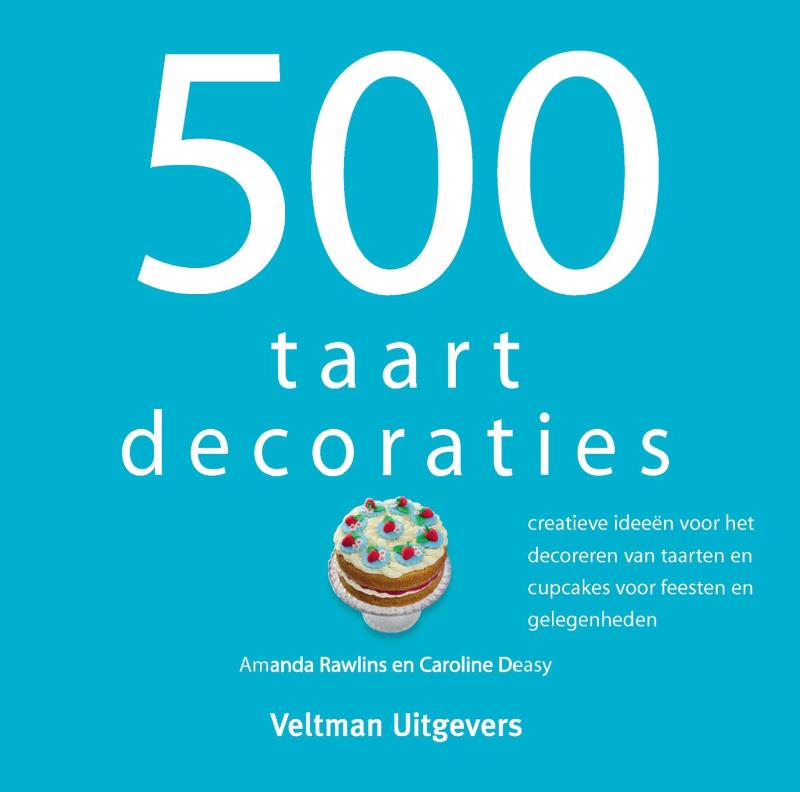 Omslag van 500 taartdecoraties
