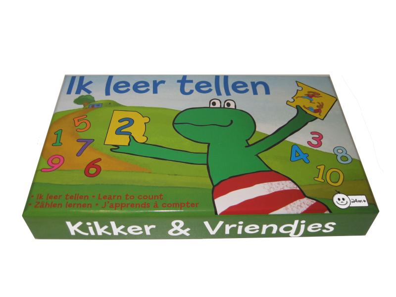 Omslag van Kikker en vriendjes: ik leer tellen