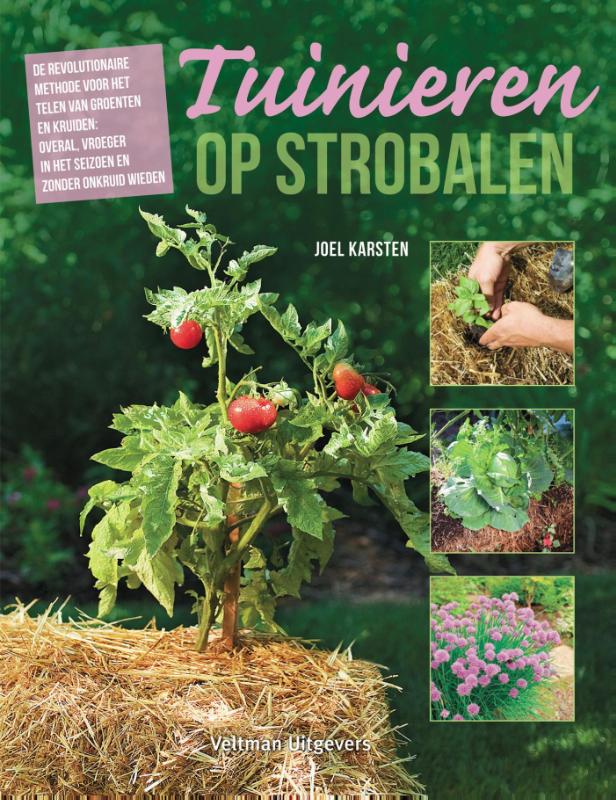 Omslag van Tuinieren op strobalen