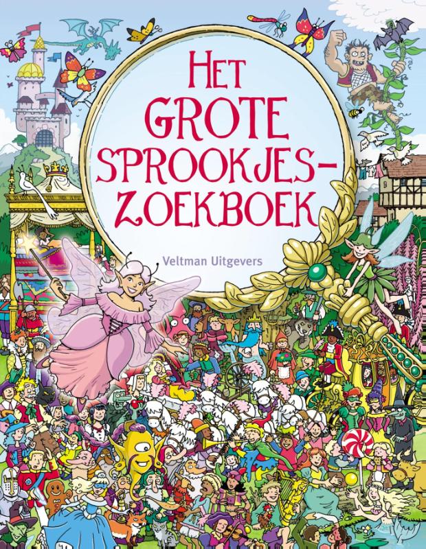 Omslag van Het grote sprookjeszoekboek