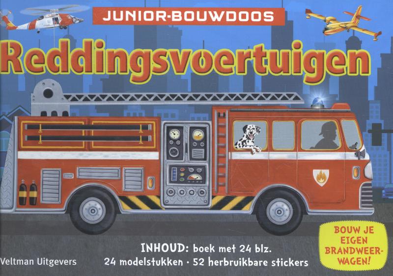 Omslag van Juniorbouwdoos Reddingsvoertuigen