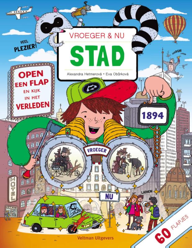 Omslag van Vroeger en nu: stad