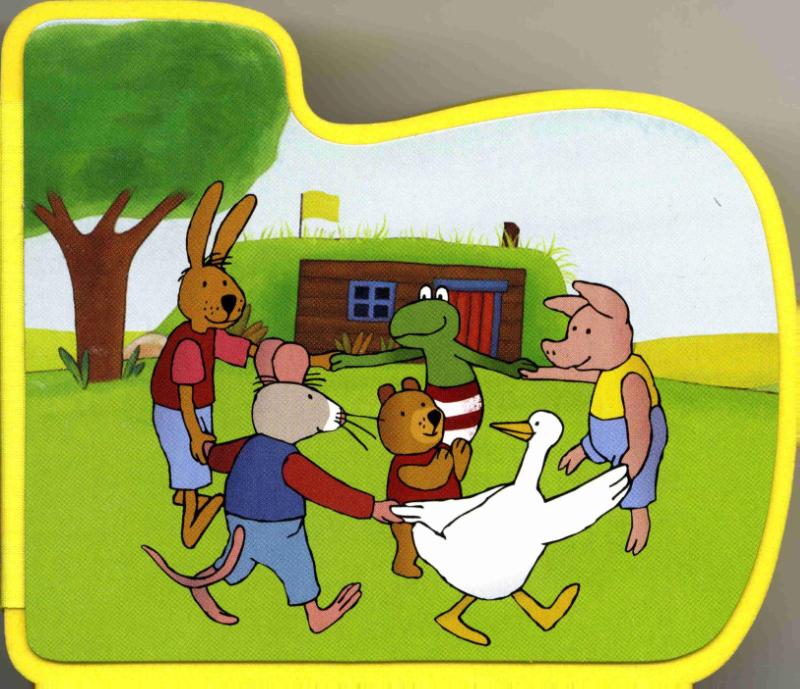 Omslag van Foamboekje Kikker en zijn vriendjes