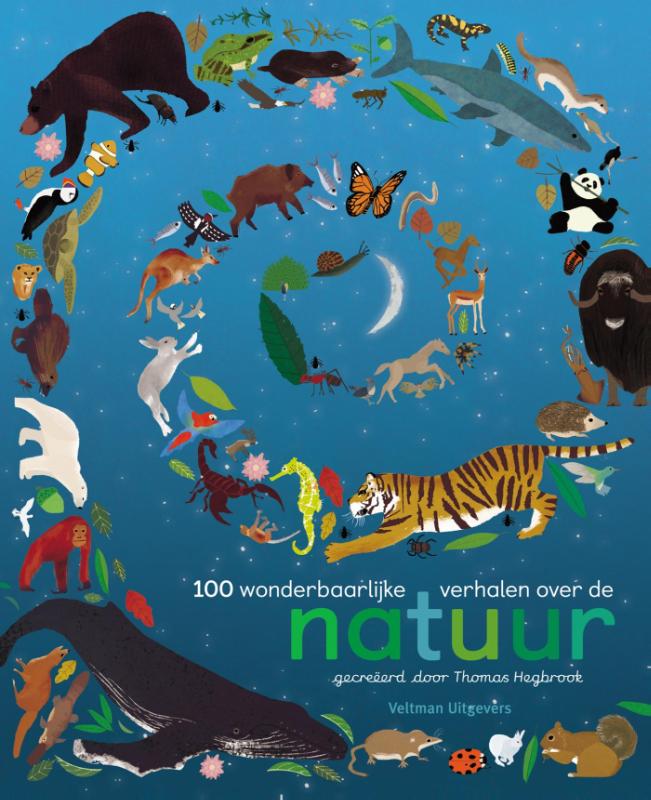 Omslag van 100 wonderbaarlijke verhalen over de natuur