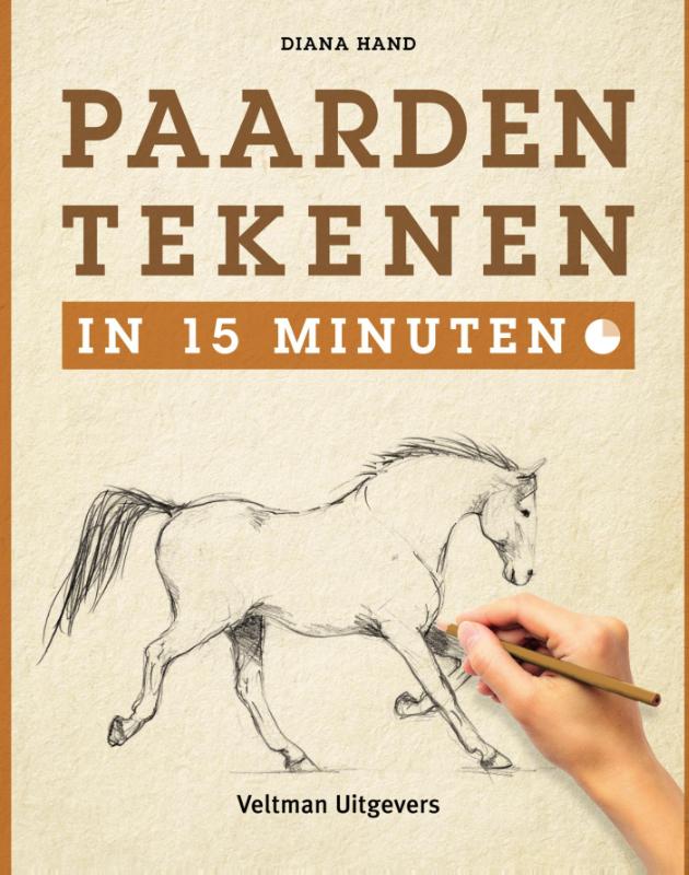 Omslag van Paarden tekenen in 15 minuten