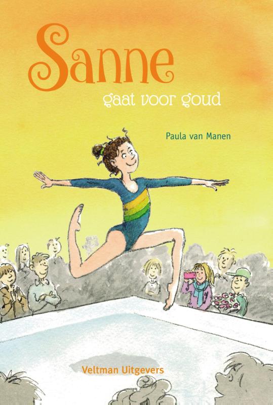 Omslag van Sanne gaat voor goud