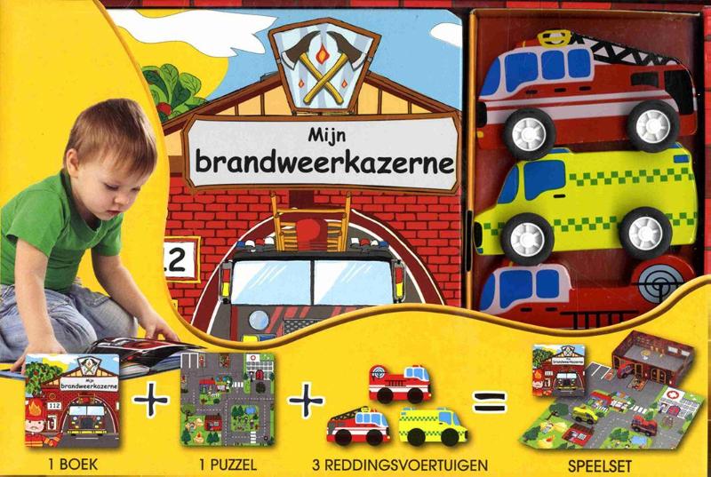 Omslag van Mijn brandweerkazerne