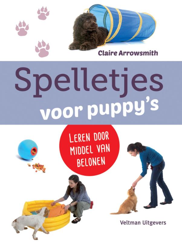 Omslag van Spelletjes voor puppies
