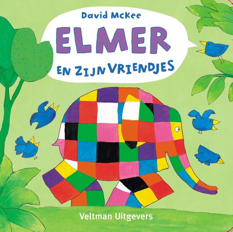 Omslag van Elmer en zijn vriendjes