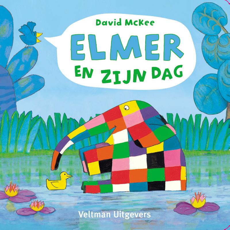 Omslag van Elmer en zijn dag